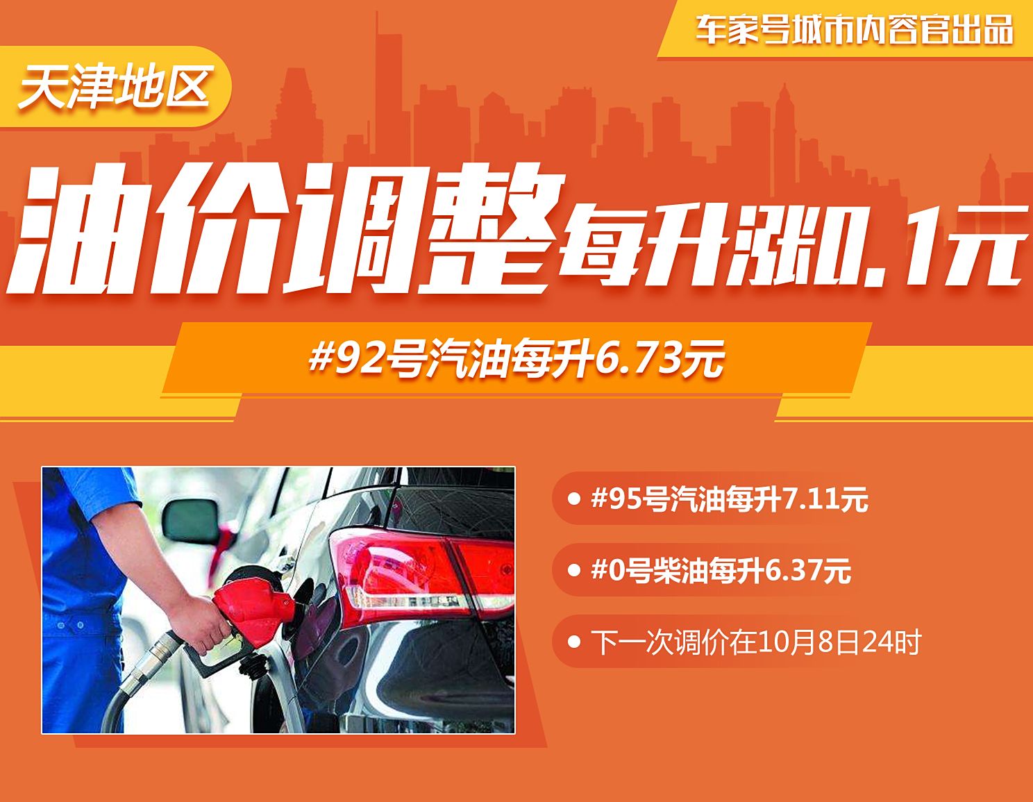 天津油价最新调整动态，油价波动与冒险之旅的揭秘