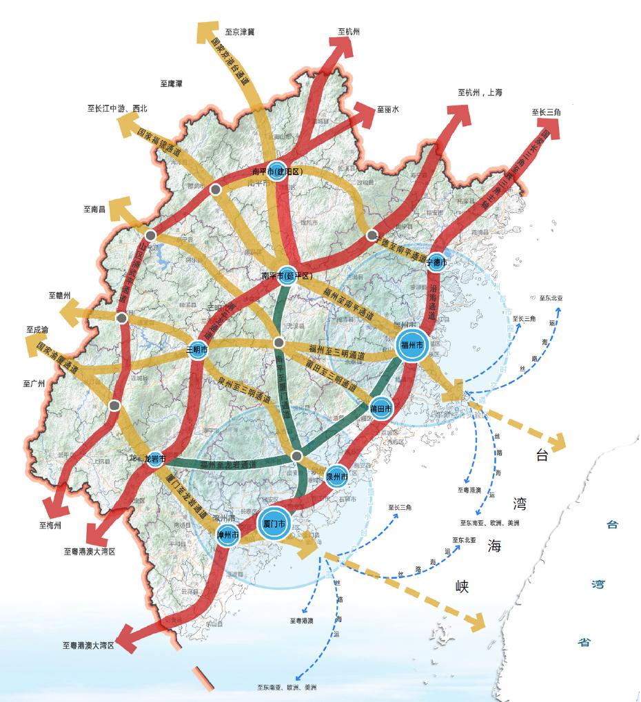 温福高铁最新规划图，展现速度变化，自信成就未来