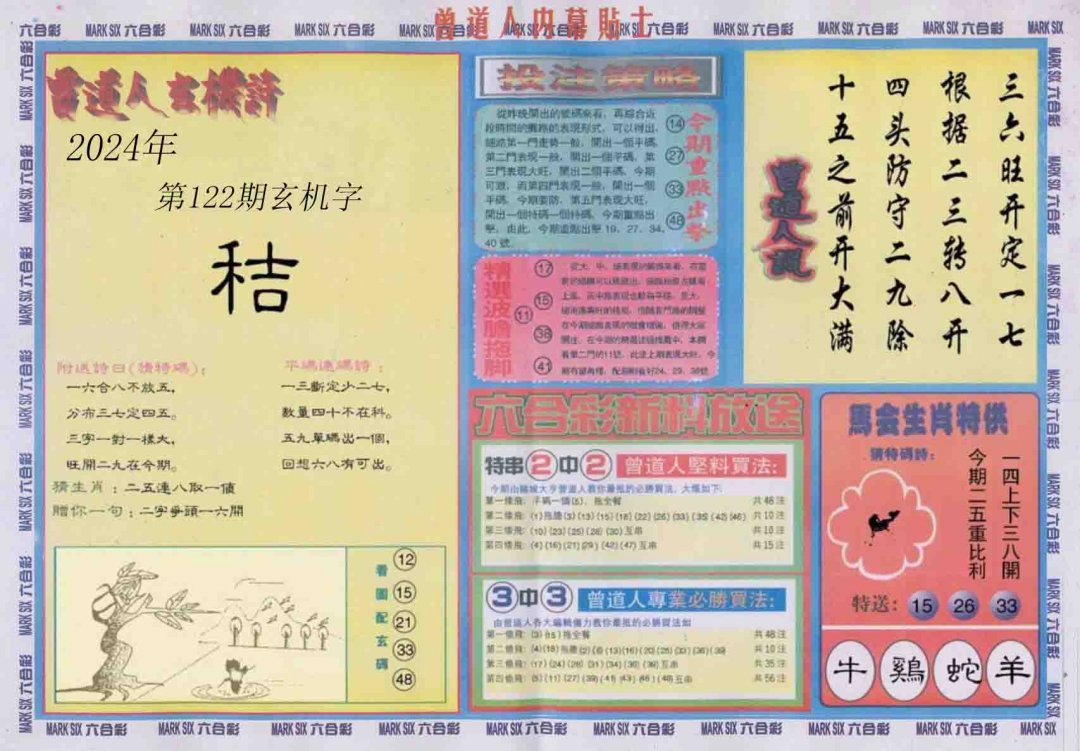 曾道人六码,创新计划制定_定制版