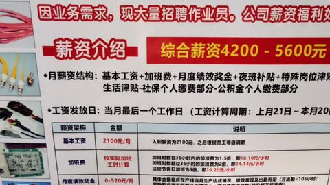 东莞计件厂招聘信息深度解析与个人选择立场探讨