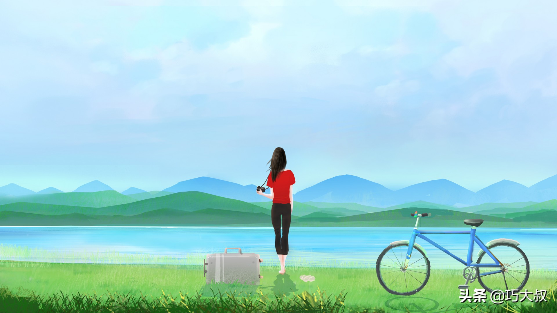 女生说说大全最新版，与自然美景的浪漫邂逅，寻找内心的平和之旅